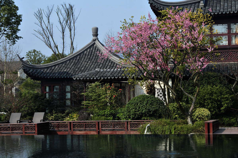 Hangzhou –A garden style city in China by its landscape and culture, neighboring with Shanghai.
