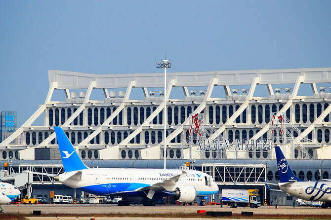 Xiamen –Known as “Oriental Hawaii”, Xiamen is a peaceful and quiet coastal city.