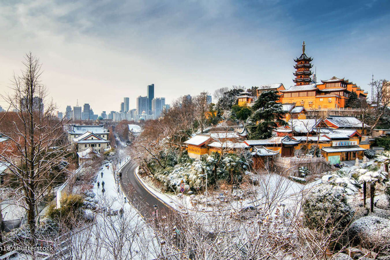Nanjing –The capital of China before 1949, a city with Chinese tradition as the background.