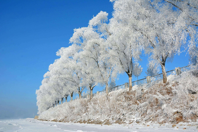 Jilin –A small city in Jilin Province, Cold in the winter