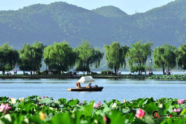 Hangzhou –A garden style city in China by its landscape and culture, neighboring with Shanghai.