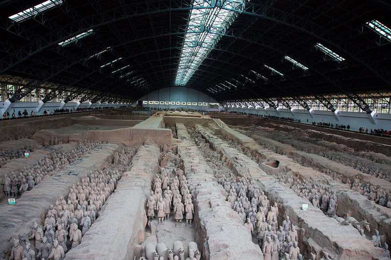 Xi'an –One of the historical cities that foreigners must go and see, well known for Terra-Cotta Warriors.
