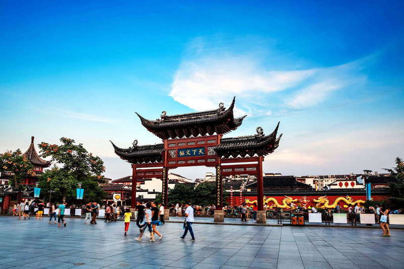 Nanjing –The capital of China before 1949, a city with Chinese tradition as the background.